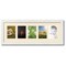 ArtToFrames Collage Photo Picture Frame with 5 - 4x6 inch Openings, Framed in White with Over 62 Mat Color Options and Plexi Glass (CSM-3966-153)